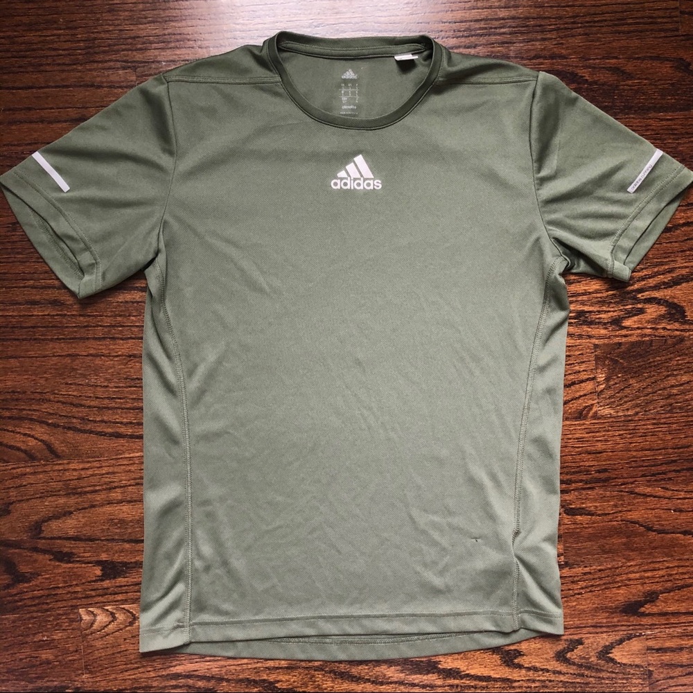 Adidas Men’s Green T-Shirt Size S